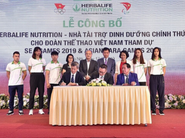 Herbalife tài trợ cho vận động viên Việt Nam tham dự SEA Games 2019 và ASEAN Para Games 2020