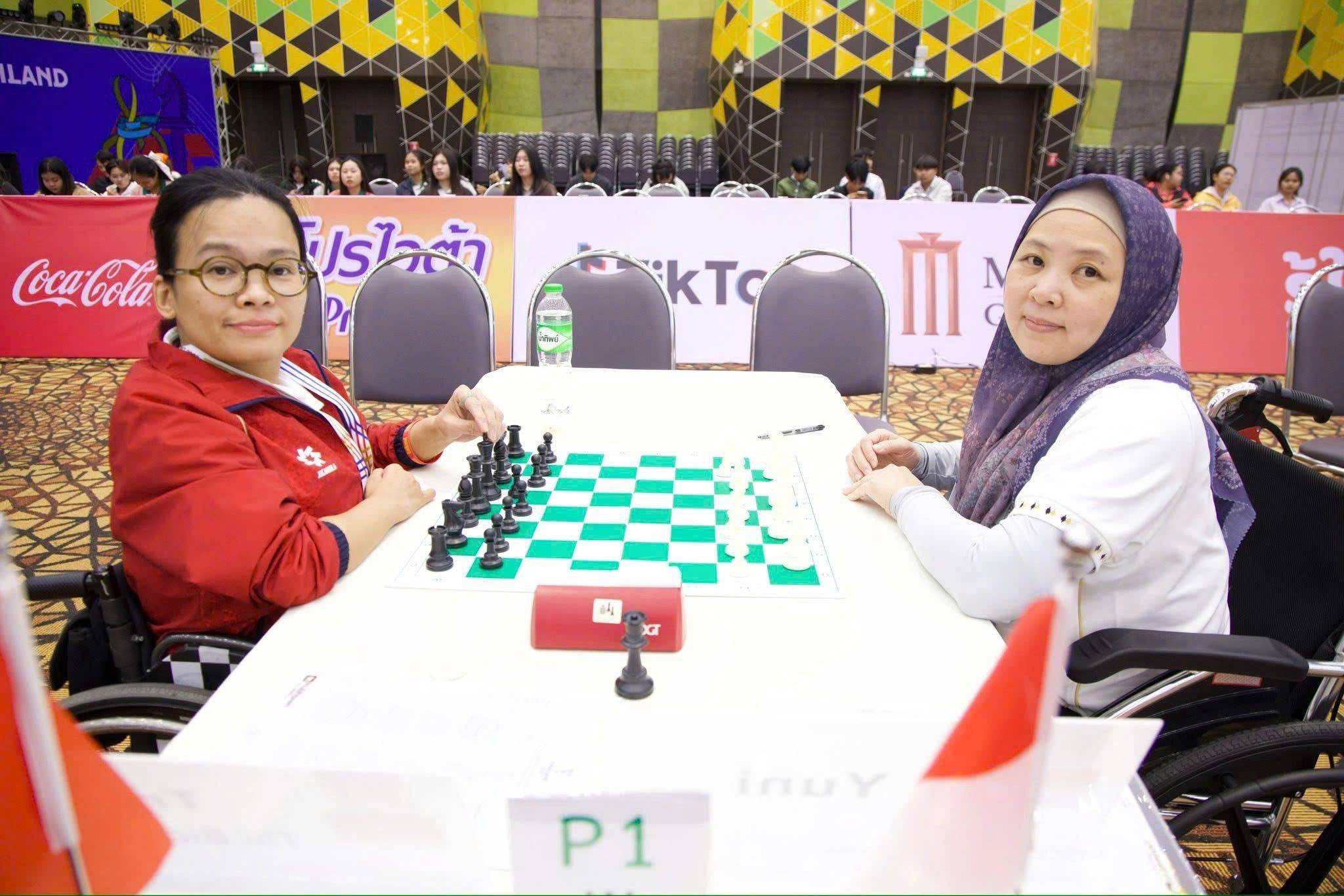 Cờ Vua Việt Nam nhất toàn đoàn tại ASEAN Para Games 13