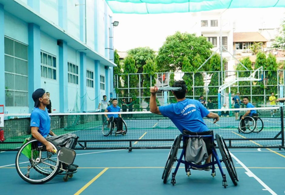 Lợi ích của việc tập Pickleball đối với người khuyết tật
