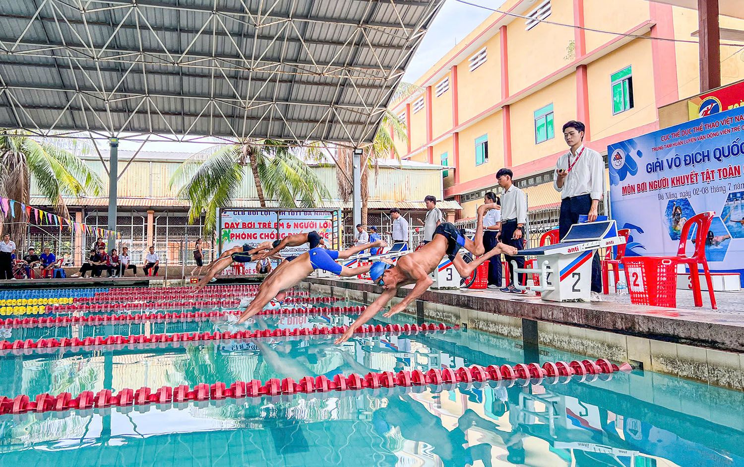 Môn Bơi mở màn đầy kịch tính tại Giải vô địch quốc gia các môn Bơi, Cờ vua người khuyết tật năm 2026