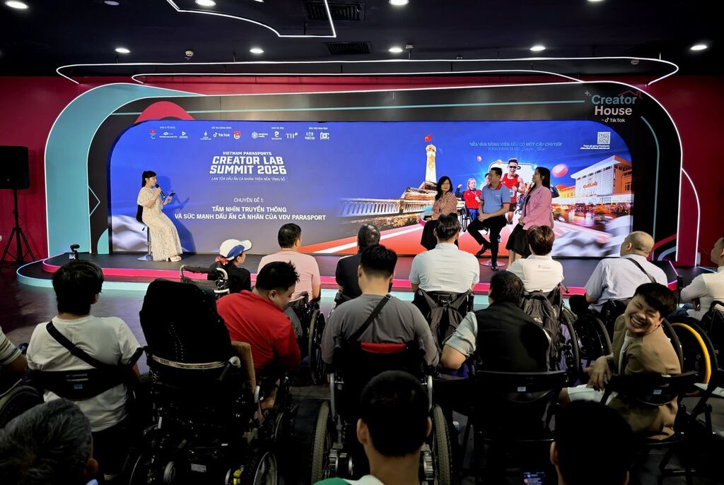Vietnam ParaSport Creator Lab Summit 2026: Khi VĐV người khuyết tật kể câu chuyện của chính mình trên nền tảng số