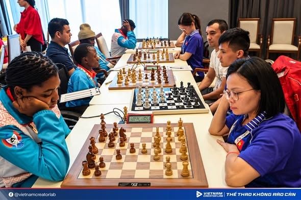 Việt Nam có thành tích đầu tiên tại Giải Olympiad cờ Vua Người khuyết tật thế giới lần thứ 3