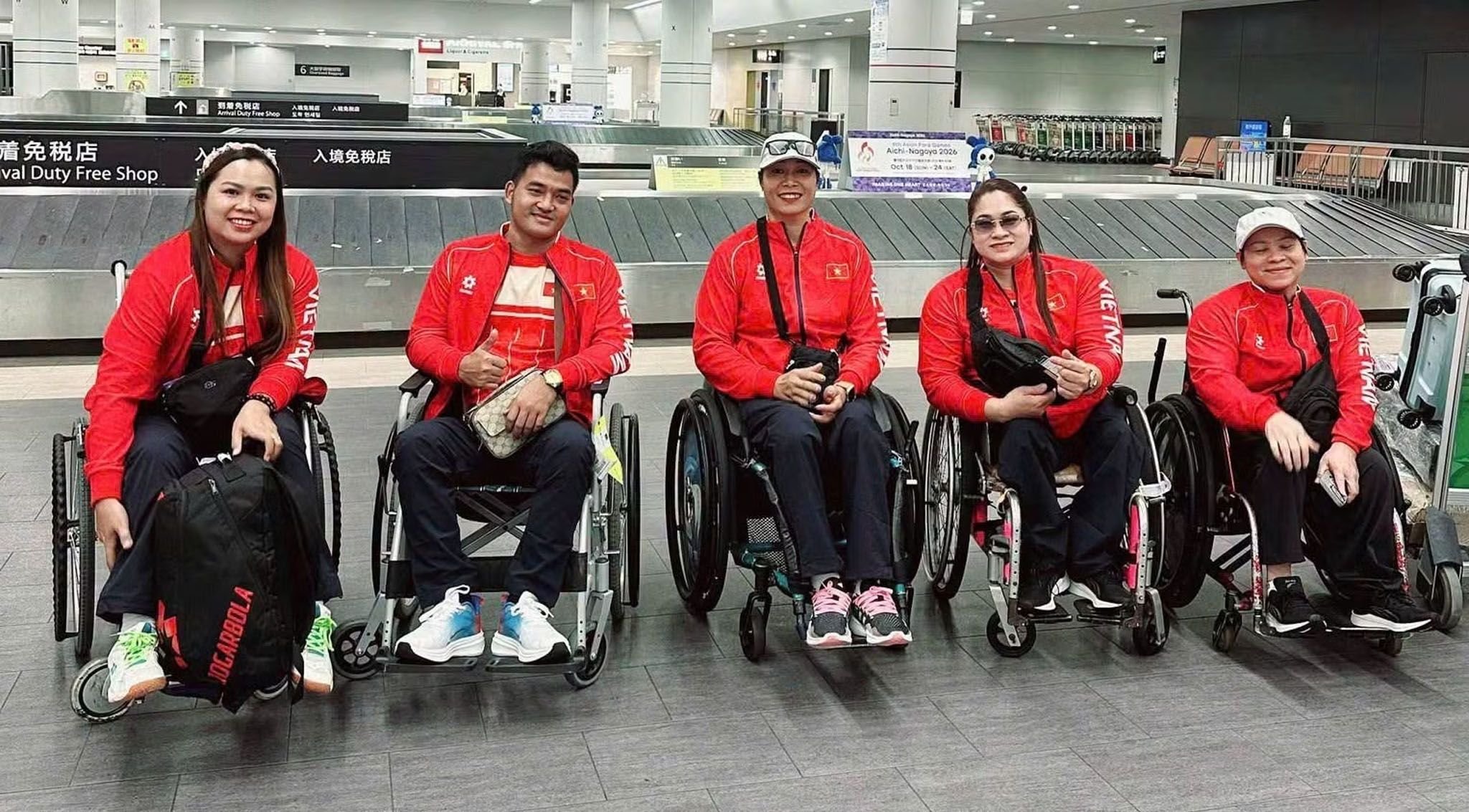 Đoàn Thể thao người khuyết tật Việt Nam khắc phục khó khăn về di chuyển tại ASIAN Para Games 2026