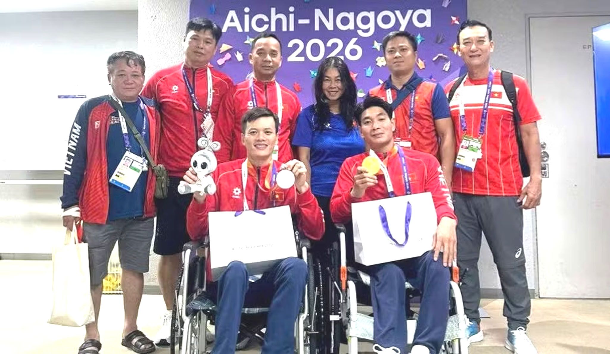 Đoàn Thể thao Người khuyết tật Việt Nam hoàn thành nhiệm vụ tại ASIAN Para Games 5