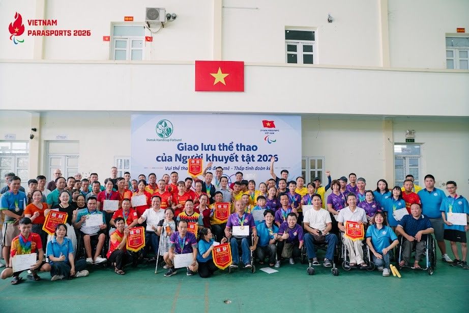 Nghệ An nhất toàn đoàn tại Giao lưu Thể thao dành cho người khuyết tật năm 2026